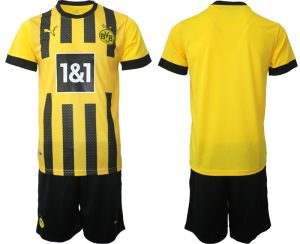 Fotbollströjor Billigt Borussia Dortmund Hemmatröja 2023 Herr Kortärmad + Korta byxor