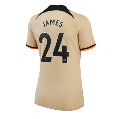 Billiga Fotbollskläder Dam Chelsea Tredje Tröja 2022-23 Kortärmad Reece James 24