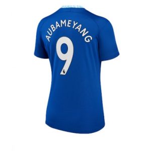 Damer Fotbollskläder Chelsea Hemmatröja 2022-23 Kortärmad Aubameyang 9