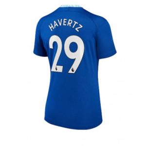 Damer Fotbollskläder Chelsea Hemmatröja 2022-23 Kortärmad Kai Havertz 29