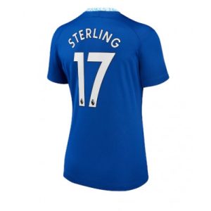 Damer Fotbollskläder Chelsea Hemmatröja 2022-23 Kortärmad Raheem Sterling 17