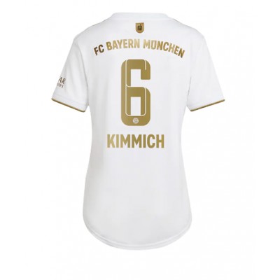 Damer Fotbollströjor Bayern Munich Bortatröja 2022-23 Kortärmad Joshua Kimmich 6