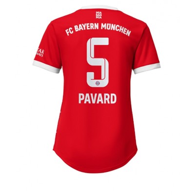 Damer Fotbollströjor Bayern Munich Hemmatröja 2022-23 Kortärmad Benjamin Pavard 5