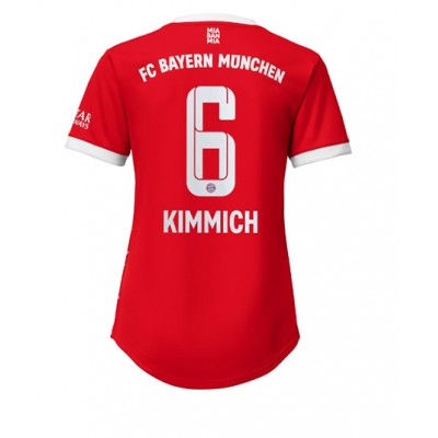 Damer Fotbollströjor Bayern Munich Hemmatröja 2022-23 Kortärmad Joshua Kimmich 6