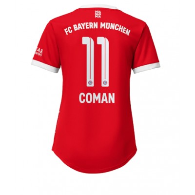Damer Fotbollströjor Bayern Munich Hemmatröja 2022-23 Kortärmad Kingsley Coman 11