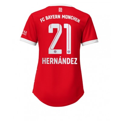 Damer Fotbollströjor Bayern Munich Hemmatröja 2022-23 Kortärmad Lucas Hernandez 21