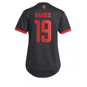 Damer Fotbollströjor Bayern Munich TredjeTröja 2022-23 Kortärmad Alphonso Davies 19