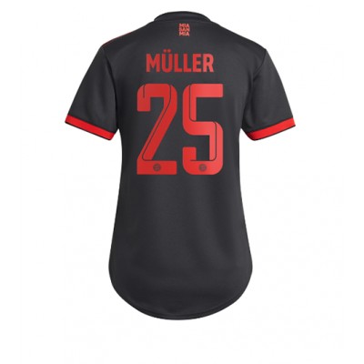 Damer Fotbollströjor Bayern Munich TredjeTröja 2022-23 Kortärmad Thomas Muller 25