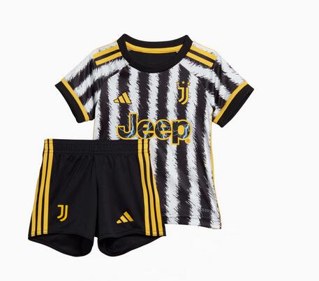Fotbollsset Barn Juventus Hemmatröja 2023-24 Fotbollströjor Billigt
