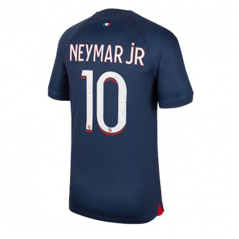 Fotbollströjor för Herr Paris Saint Germain PSG 2023-24 Hemmatröja Kortärmad Neymar Jr 10