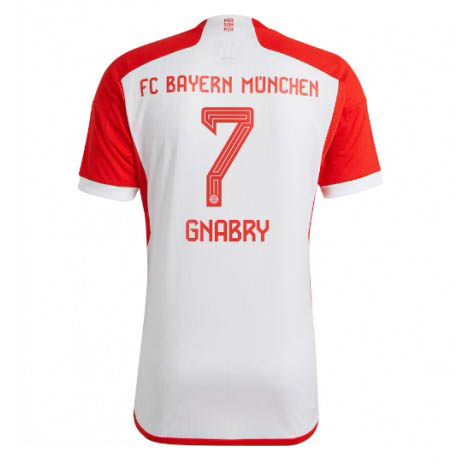 Herr Bayern Munich Hemmatröja 2023-24 Kortärmad Serge Gnabry 7
