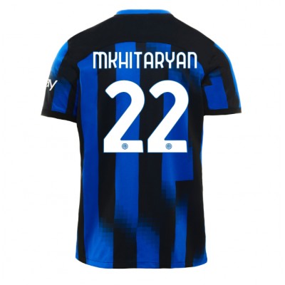 Köpa Herr Inter Milan Hemmatröja 2023-24 Kortärmad Henrikh Mkhitaryan 22