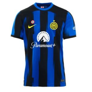 Köpa matchtröjor fotboll Inter Milan Hemmatröja 2023-24 Kortärmad