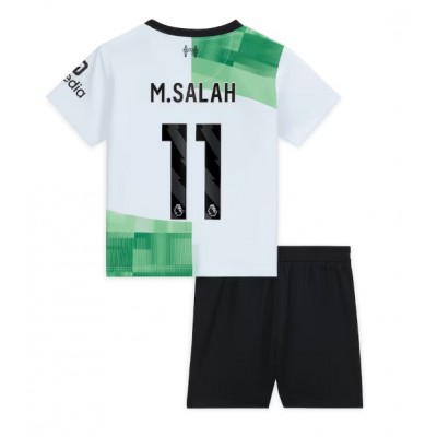 Liverpool Bortatröja 2023-24 Billiga Fotbollströjor barn med eget namn M.SALAH 11