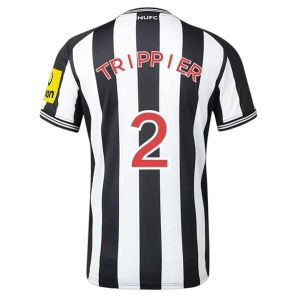 Bestalla-Billigt-Herr-Newcastle-United-Hemma-Troja-2023-24-Kortarmad-med-tryck-Trippier-2