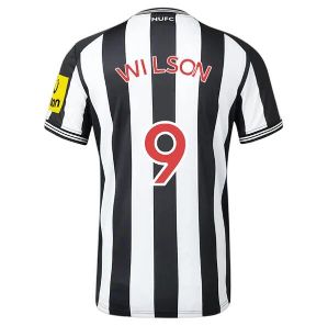 Bestalla-Billigt-Herr-Newcastle-United-Hemma-Troja-2023-24-Kortarmad-med-tryck-Wilson-9