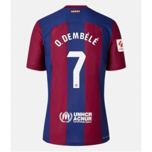 Bestalla-billigt-fotbollstrojor-Dam-Barcelona-Hemmatroja-2023-24-Kortarmad-Ousmane-Dembele-7