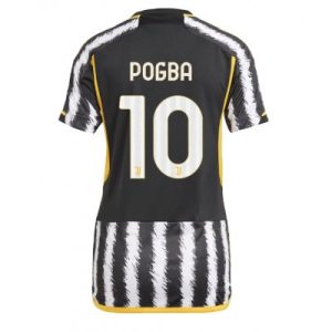 Bestalla-billigt-fotbollstrojor-Dam-Juventus-Hemmatroja-Kortarmad-med-tryck-Paul-Pogba-10