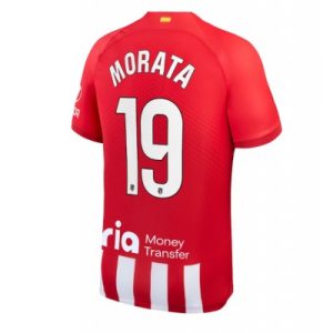 Kop-billigt-fotbollstrojor-Herr-Atletico-Madrid-Hemma-Troja-2023-24-Kortarmad-Alvaro-Morata-19