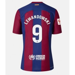 Kop-billigt-fotbollstrojor-Herr-FC-Barcelona-Hemmatroja-2023-24-Kortarmad-Robert-Lewandowski-9
