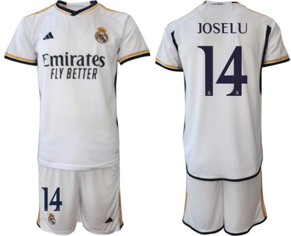 Kop-billigt-fotbollstrojor-Herr-Real-Madrid-Hemmatroja-2023-24-troja-set-med-namn-JOSELU-14