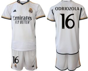 Kop-billigt-fotbollstrojor-Herr-Real-Madrid-Hemmatroja-2023-24-troja-set-med-namn-ODRIOZOLA-16