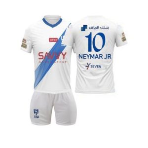 Kop-billigt-fotbollstrojor-Barn-Al-Hilal-Bortatroja-2023-24-med-tryck-Neymar-Jr-10
