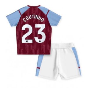 kop-pa-natet-Barn-Aston-Villa-Hemmatroja-2023-24-fotbollstroja-set-Philippe-Coutinho-23