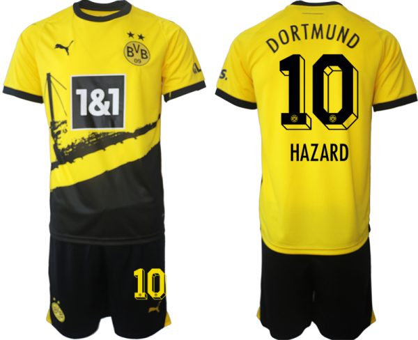 kop-pa-natet-Herr-Borussia-Dortmund-BVB-Hemmatroja-2023-24-fotbollstroja-set-med-tryck-HAZARD-10
