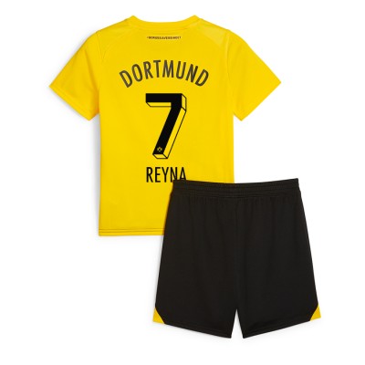 Bestalla-billigt-Barn-Borussia-Dortmund-Hemmatroja-2023-24-fotbollstroja-set-Giovanni-Reyna-7