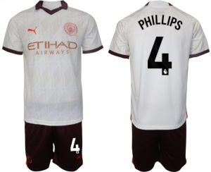 Kop-billigt-fotbollstrojor-Herr-Manchester-City-Bortatroja-2023-24-Kortarmad-shorts-Kalvin-Phillips-4