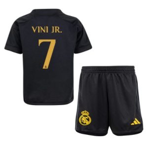 Bestalla-billigt-Fotbollsset-Barn-Real-Madrid-Tredje-Troja-2023-24-med-tryck-Vinicius-Junior-7