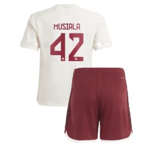 Bestalla-billigt-fotbollstrojor-Barn-Bayern-Munchen-Tredje-Troja-2023-2024-Kortarmad-shorts-Jamal-Musiala-42