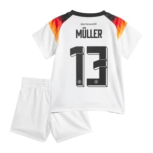 Bestalla-billigt-Tyskland-Fotbollstroja-Barn-Hemmastall-EM-2024-med-tryck-Muller-13