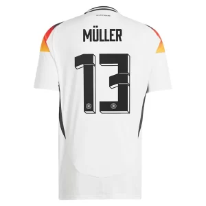 Kop-billigt-Herr-Tyskland-Fotbollstroja-Hemmastall-EM-2024-Kortarmad-med-tryck-Muller-13