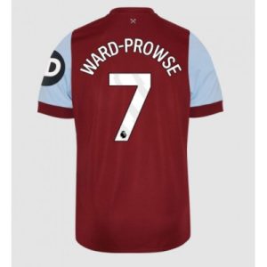 Kop-billigt-fotbollstrojor-West-Ham-United-Hemmatroja-2023-24-Kortarmad-fotbollstrojor-med-tryck-James-Ward-Prowse-7