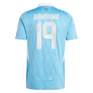 Bestalla-billigt-Fotbollstrojor-Herr-Belgien-Bortastall-EM-2024-Kortarmad-med-tryck-Bakayoko-19