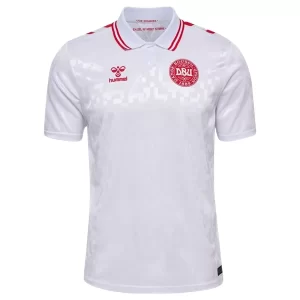 Bestalla-billigt-Fotbollstrojor-Herr-Danmark-Bortastall-EM-2024-Kortarmad