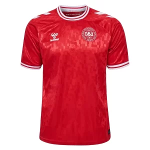 Bestalla-billigt-fotbollstrojor-Herr-Danmark-Hemmastall-EM-2024-Kortarmad