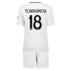 Kop-Billiga-Nya-Barn-Fotbollstrojor-Real-Madrid-Hemmatroja-2024-25-Aurelien-Tchouameni-18